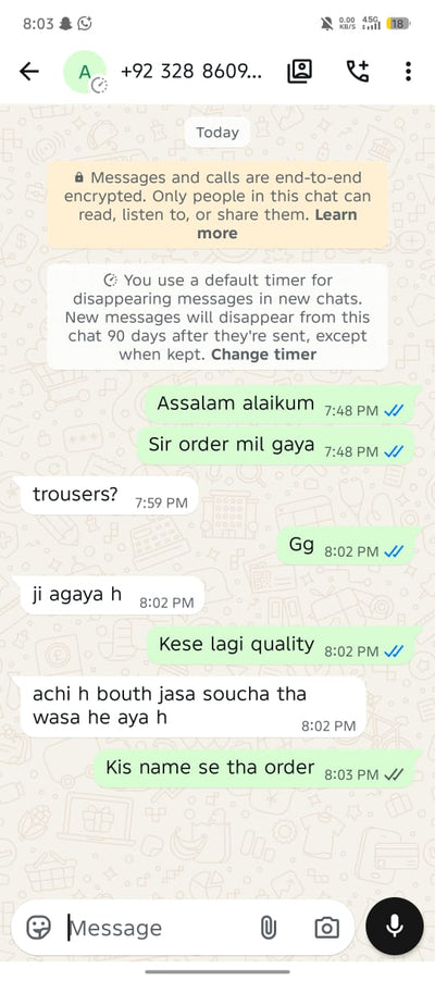 Customer review