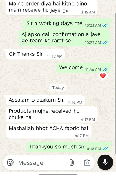 Customer review