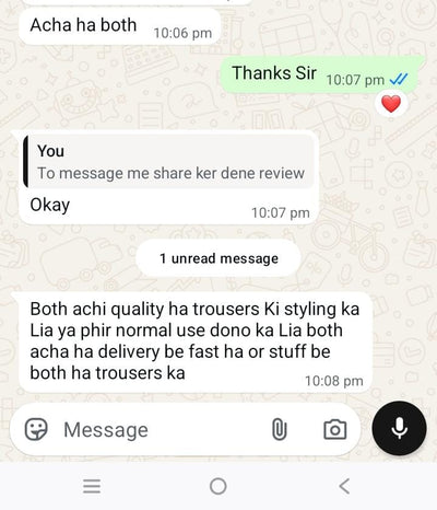 Customer review